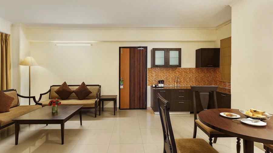 Two Bedroom Standard Apartment GardenHill Facing -Aloha on the Ganges Rishikesh 5