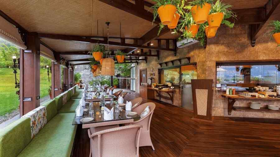 Restaurant- Aloha on the Ganges Rishikesh 3